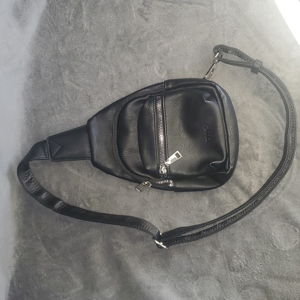 Black Backpack Handbag